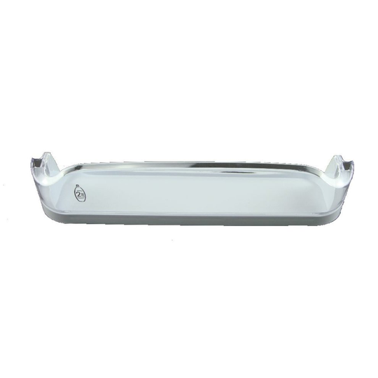 Hotpoint HMB312AAI Fridge Freezer Lower Bottle Shelf Cristal (w410mm)