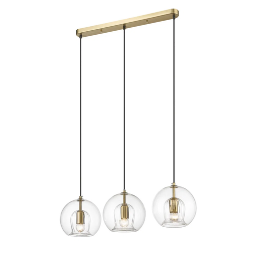 Pafford 3 - Light Kitchen Island LED Pendant with Accents