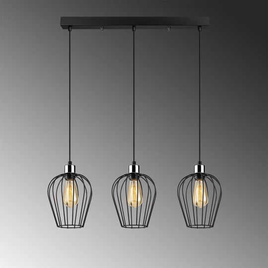 Daelen 3 - Light Kitchen Island Geometric Pendant