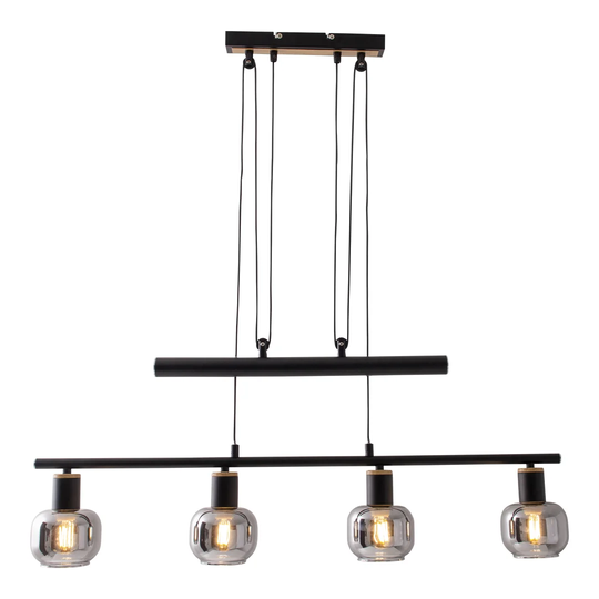 Glenda 4 - Light Kitchen Island Linear Pendant