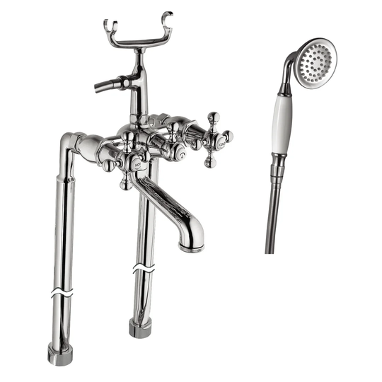 Queen's Deck Mounted Bath Shower Mixer
