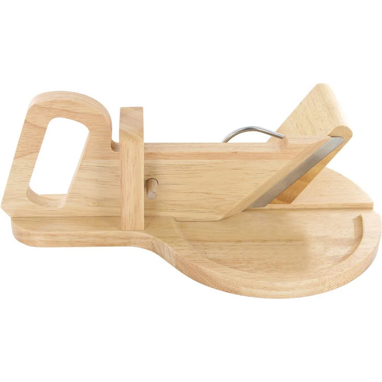 Trancheuse Charcuterie Ronde En Bois