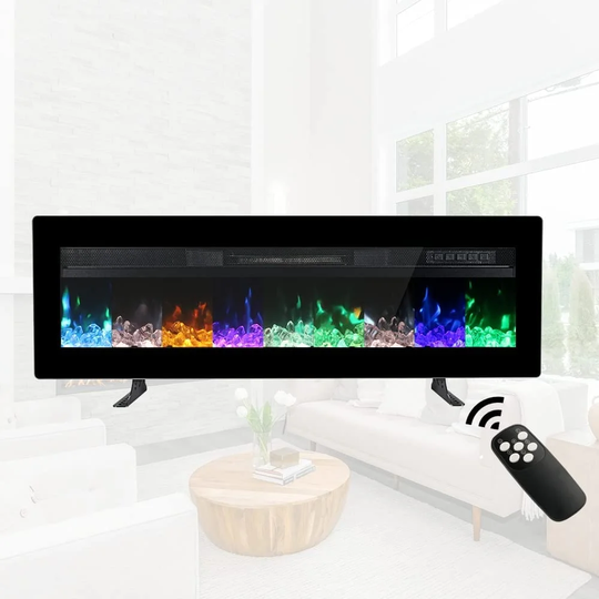 Swoyersville Ivy Bronx 102Cm W Electric Fire