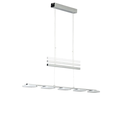 Ethridge 5 - Light Kitchen Island Linear LED Pendant