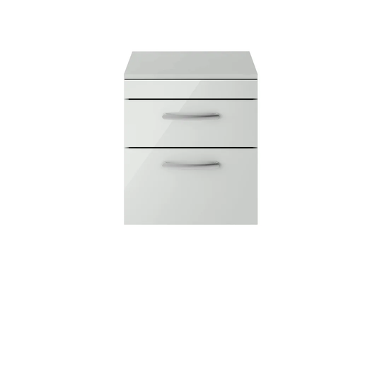 50cm Wall-Mounted Under Sink Storage Unit