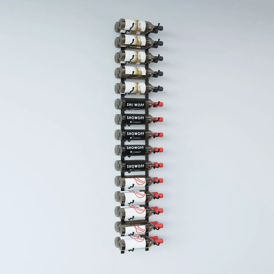 30 Bottle Wall Mounted Wine Bottle Rack