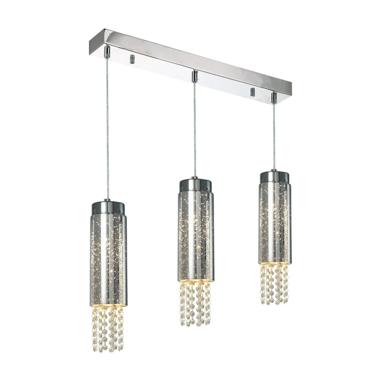 Dombrowski 3-Light Kitchen Island Cylinder Pendant