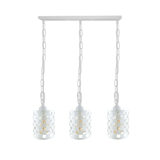 Timmer 3 - Light Kitchen Island Cylinder Pendant