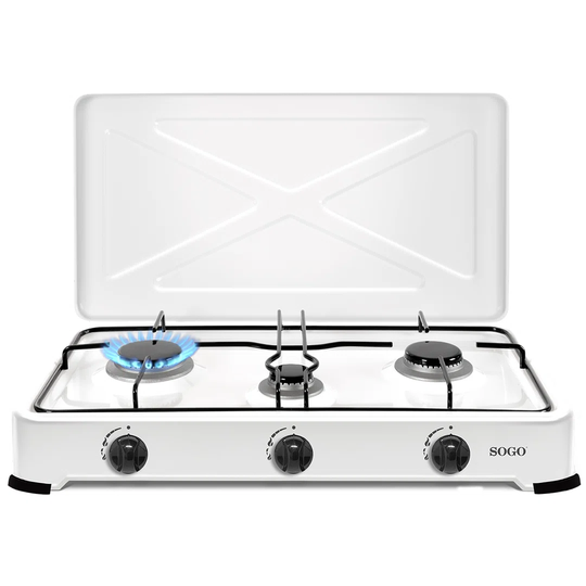 Gas-Brenner Mit 3 Herdplatten