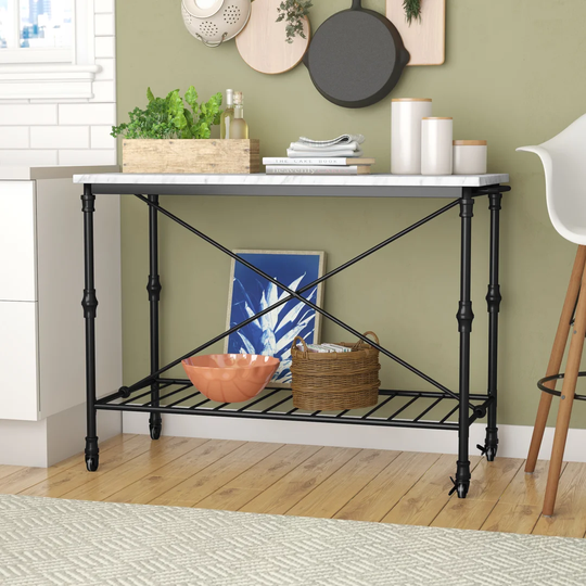 Prep Table with Manufactured Wood Top