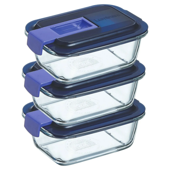Tempered Easy Box 0.38L Food Storage Container
