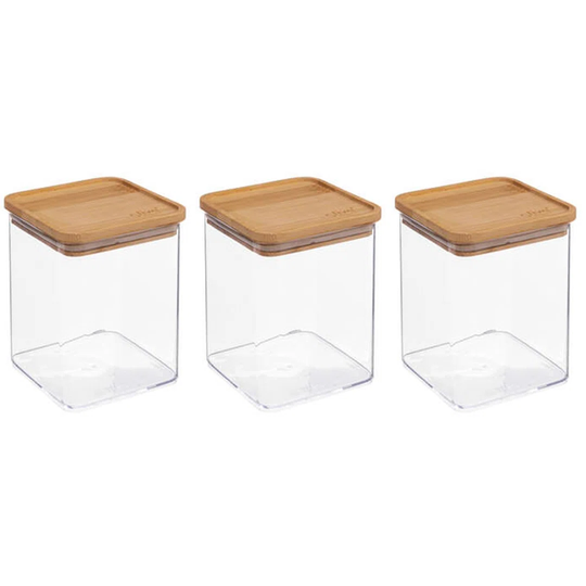 3 Piece Kitchen Canister Set