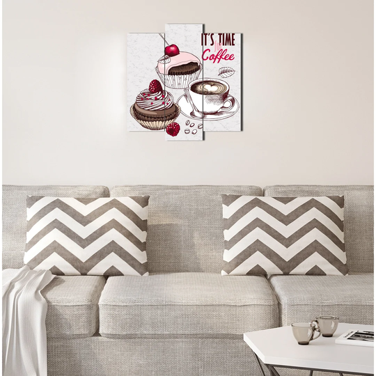 Cupcake - 5 Piece Unframed Painting Set