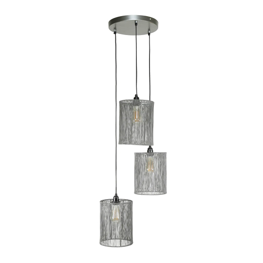 McGreggor 3 - Light Kitchen Island Cylinder Pendant