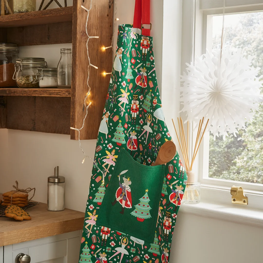 Nutcracker Cotton Apron