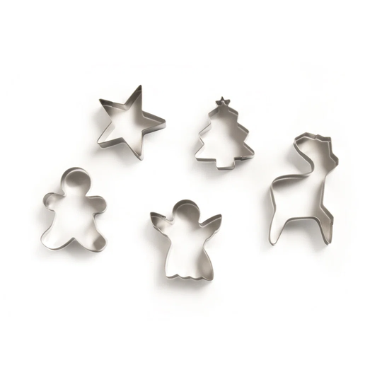 Cookies Time Of 5 Xmas Cookies Cutters