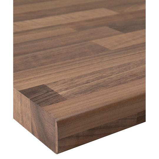 (3000 x 600mm, Length + Width Cut) Blocked Oak Laminate Kitchen Worktop 40mm