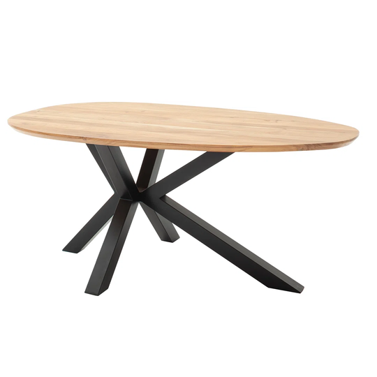 200 Cm Pedestal Dining Table