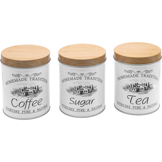 3 Piece Coffee, Tea, & Sugar Set