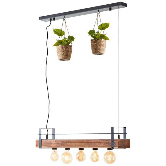Roodhouse 5-Light Kitchen Island Bulb Pendant