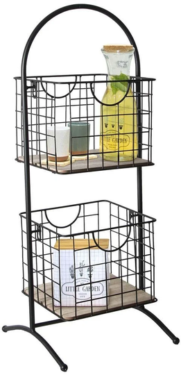 81.5cm 2 shelf Storage Rack