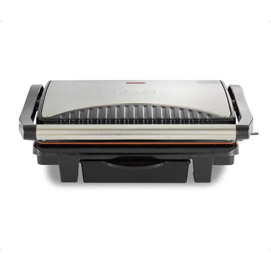 Tower T27009COP Health 1000W Grill and Griddle Cerasure, Copper