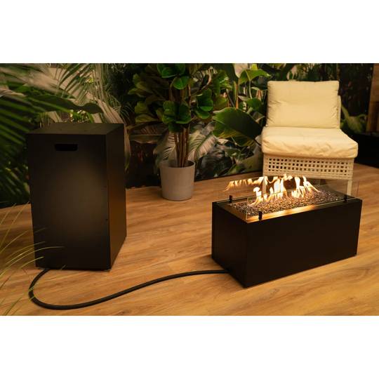 Maramec 40Cm H x 70Cm W Stainless Steel Outdoor Fireplace