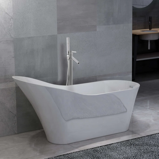 Jinesh 1700 mm x 720 mm Straight Slipper Bathtub