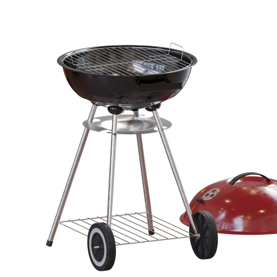 Dakota Fields 43.5cm Portable Charcoal BBQ