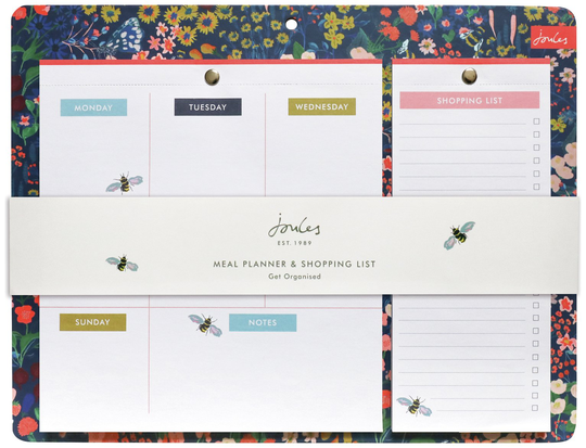 Joules Cambridge Weekly Planner Pad