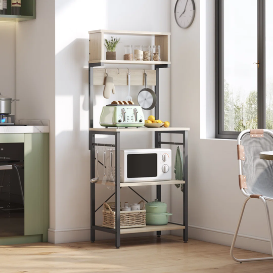 60Cm Steel Standard Baker's Rack with Microwave Compatibility