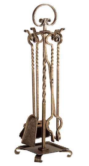Cifuentes Stainless Steel Fireplace Tool Set