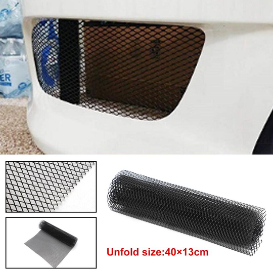 40"x13" Universal Car Metal Grille Mesh Vent Durable Tuning Net Bumper