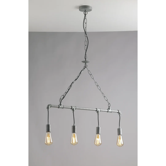 Mock 4 - Light Kichen Island Bulb Pendant