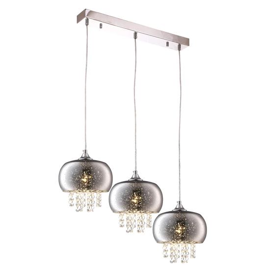 Doney 3-Light Kitchen Island Dome Pendant
