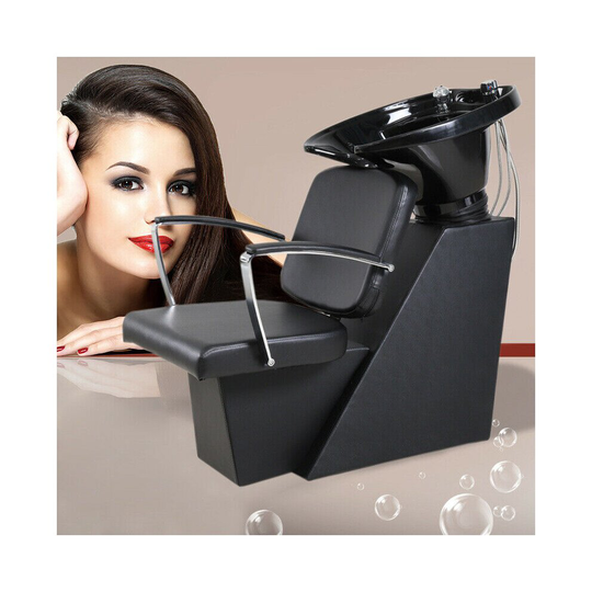 Salon Shampoo Hairdressing Barber Back Wash Basin Chair Hair Spa with Sink