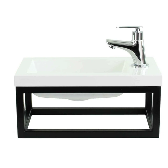 Rinker 40mm Wall Hung Single Vanity Unit