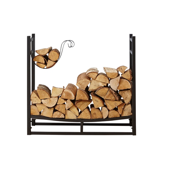 Altenwald 83Cm W Metal Log Rack