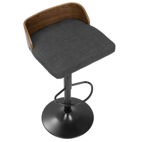 Rockaway Height Adjustable Swivel Bar Stool