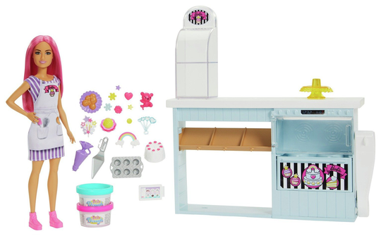 Barbie Bakery Playset and Doll