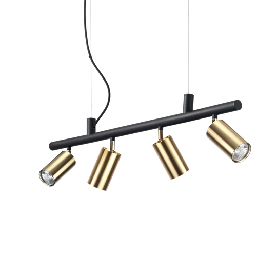 Dynamite 4 -Light Kitchen Island Cylinder Pendant