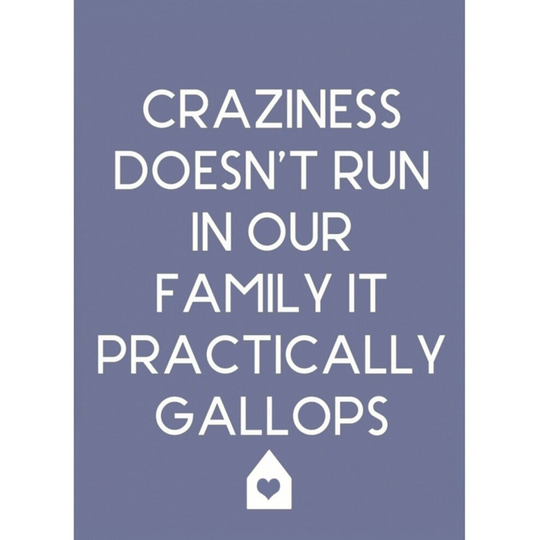 Fridge Magnet - Craziness Family