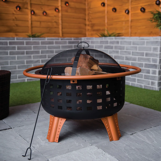 Forage 65Cm H x 65Cm W Cast Iron Outdoor Fire Pit
