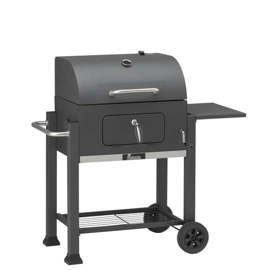 LANDMANN 110cm Barrel Charcoal BBQ