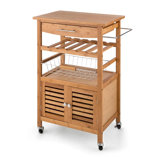 Louisiana Kitchen Trolley