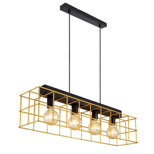 Mabie 4-Light Kitchen Island Bulb Pendant
