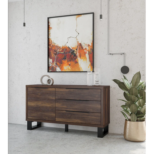 Nghiem Sideboard 145 Cm Wide 3 Drawer