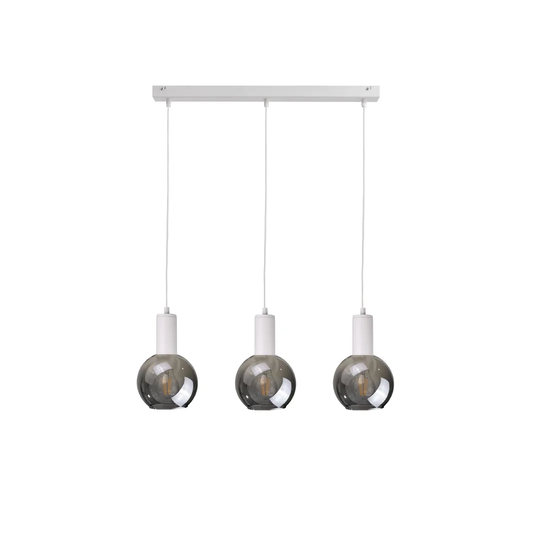 Myers 3 - Light Kitchen Island Globe Pendant