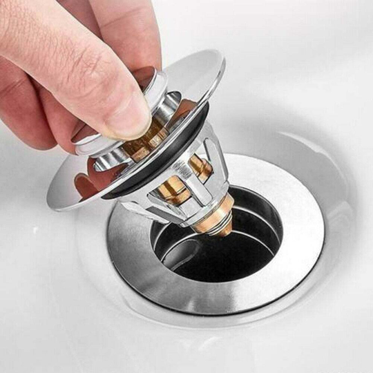 Bathroom Sink Plug Filter Universal Wash Basin Core Bounce Drain