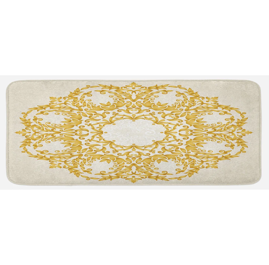 Sheridan Victorian Floral Baroque Round Kitchen Mat